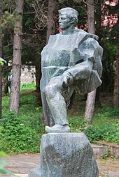 Foto van een oorlogsmonument