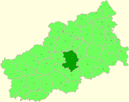 District de Toržokskij - Carte