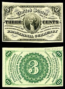 $0.03 - Fr.1226 George Washington