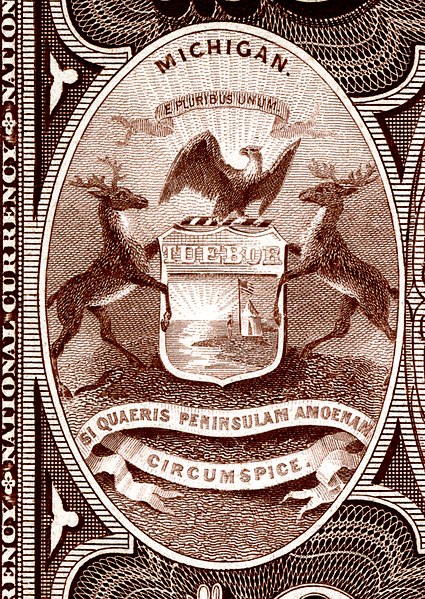 File:US-NBN-MI-state seal detail (Series 1882BB reverse) proof.jpg