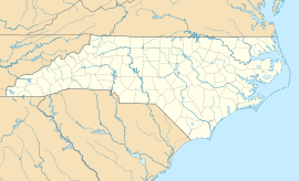 ver no mapa de Carolina do Norte