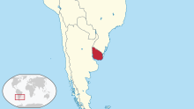 Uruguay in its region.svg