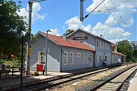 Uzunköprü railway station.