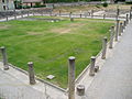 Urheilukenttä eli palaestra Vasio Vocontoriumissa (nykyinen Vaison-la-Romaine) Ranskassa.