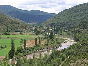 Valle de Hecho s Río Aragón Subordán