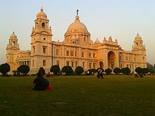 The grounds surrounding the Victoria Memorial in Kolkata served as the Pit Stop on this leg. Victoria Memorial - Kolkata.jpg