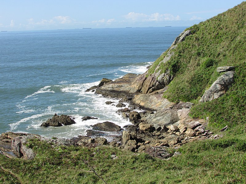 File:Vista do mar da Ilha do Mel.JPG