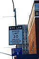 This photo is of Wikis Take Manhattan goal code R24, Traffic sign.