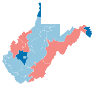 WV Senate Election, 2008.svg