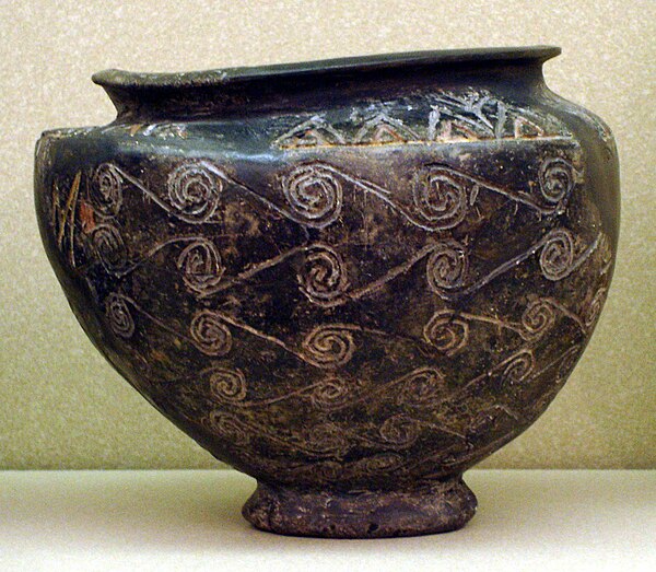 Kerma bowl, 1700-1550 BC. Museum of Fine Arts, Boston