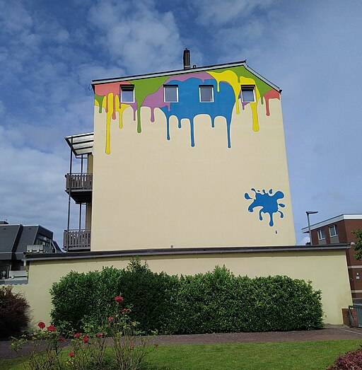 Wandgemälde Knorrstraße 19, Wilhelmshaven