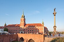 The Royal Castle on Castle Square, Warsaw