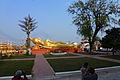 Marele Bouddha culcat la pagoda Vat That Luang Tai