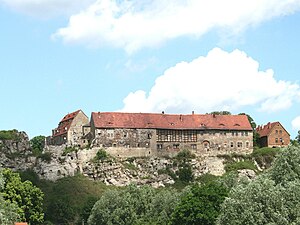 Memleben Wendelstein: Lage, Geschichte, Zustand der Festungsanlage heute (2016)