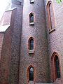 Werl-Holtum, St.Agatha-Kirche, Treppenturm 1.JPG