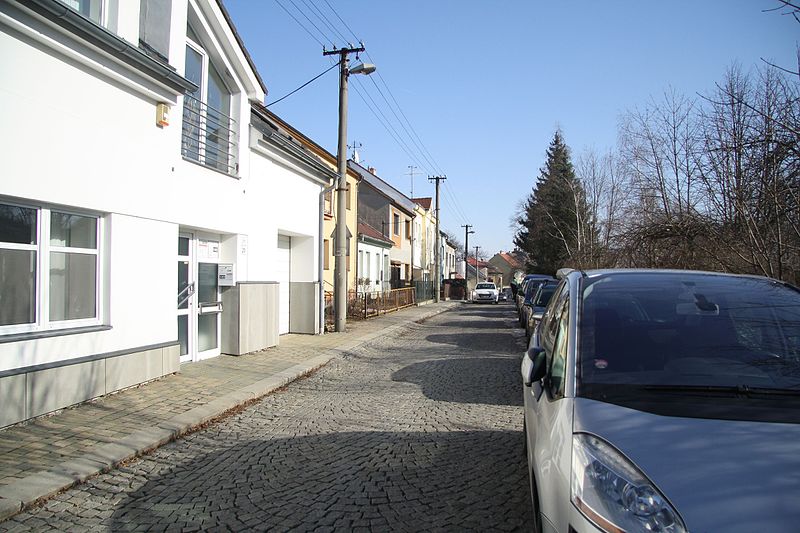 File:West view of Janouškova street in Třebíč, Třebíč District.jpg