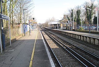 <span class="mw-page-title-main">Westcombe Park railway station</span> National Rail station in London, England