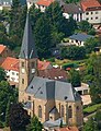 Winterbach (Saar) Luftaufnahme Kirche Heilige Familie.JPG