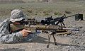 Snipers from 4-73CAV testing XM110 prototypes at Forward Operating Base Salerno, Afghanistan (cropped version)