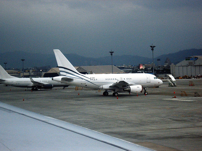 File:Yalian Business Jet Airbus A318-112(CJ) Elite (B-6411 3886) (8149648675).jpg