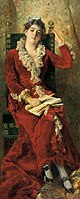 К. Маковский. Портрет Ю. П. Маковской (в девичестве Летковой), 1881