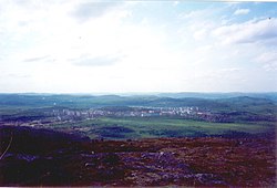 View of Zaozyorsk