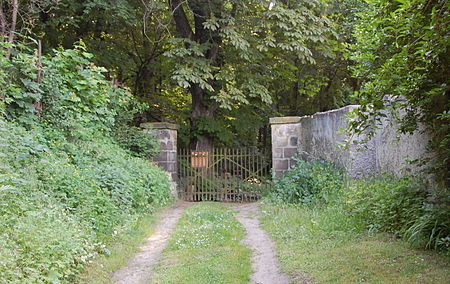 Zwergkuhle (Quedlinburg) Friedhofseingang