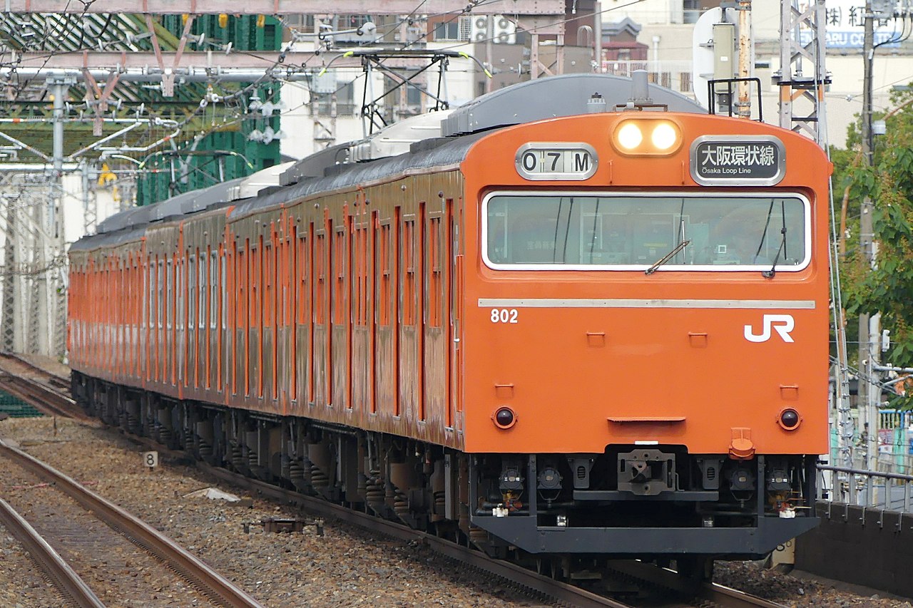 File:大阪環状線103系(大正駅).jpg - Wikimedia Commons