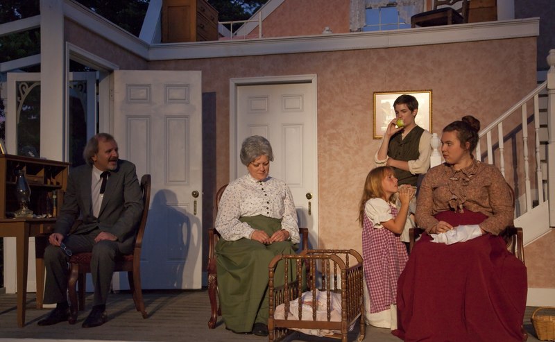 File:"The Miracle Worker" play that is actually performed in the back yard of Ivy Green, the home in Tuscumbia, Alabama, where Helen Keller grew up and was born in 1880 LCCN2010640307.tif