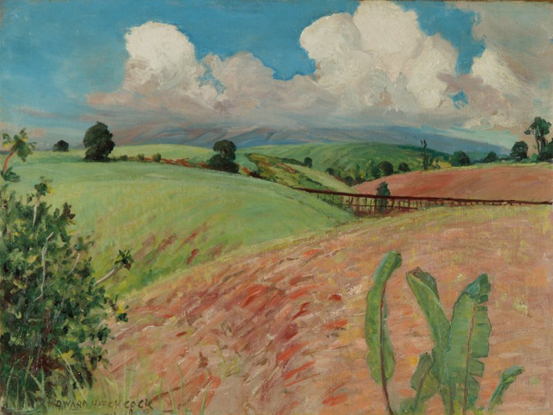 File:'Canefields, Big Island' by D. Howard Hitchcock, c. 1928.JPG