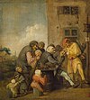 'The Village Charlatan (The Operation for Stone in the Head)' by Adriaen Brouwer, The Hermitage.JPG