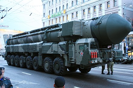 ICBMs can be deployed from transporter erector launchers (TEL), such as the Russian RT-2PM2 Topol-M