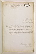 ‘Application of Mr Assistant Surgeon Campbell to be permitted to draw (with arrears) his field pay and allowances in addition to the salary he receives as being attached to His Royal Highness Prince Abbas Mirza in Persia’.jpg