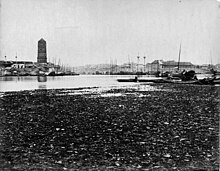 Zhongjiang Pagoda in the late 19th century.