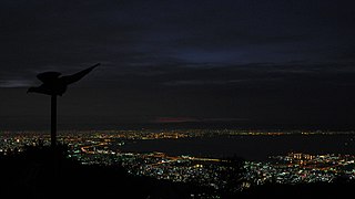 File 六甲山から望む 神戸の夜景 白みはじめる空 Panoramio Jpg Wikimedia Commons