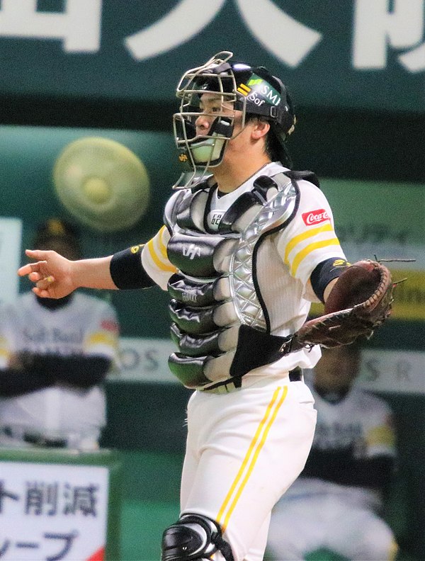 Kai with the Fukuoka SoftBank Hawks