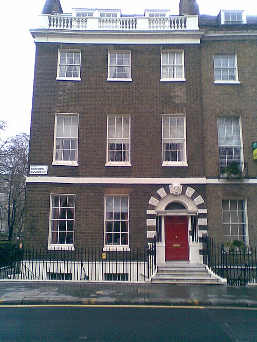 Charles Gilpin's home at 10, Bedford Square, London