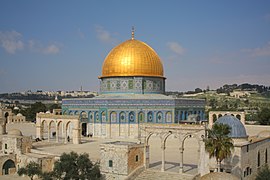 Cúpula de la Roca en Jerusalén.