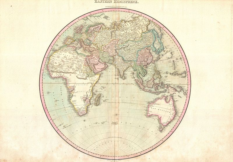 File:1818 Pinkerton Map of the Eastern Hemisphere ( Asia , Africa , Europe , Australia) - Geographicus - EasternHemisphere2-pinkerton-1818.jpg