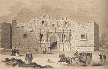 The Alamo in 1854 1854 Alamo.jpg