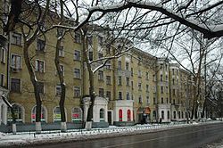 Rue Saratovskaya, district de Tekstilshchiki