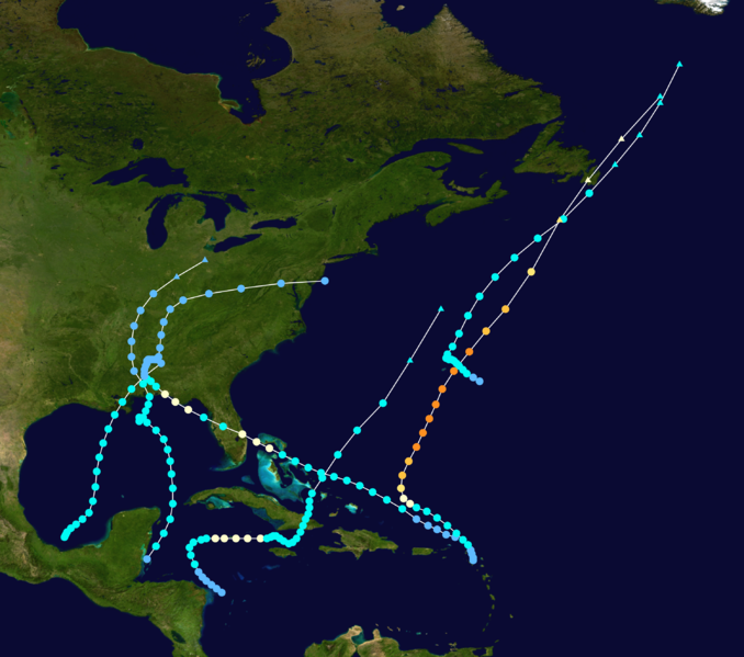 File:1939 Atlantic hurricane season summary map.png