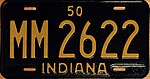 1950 Indiana License plate.jpg