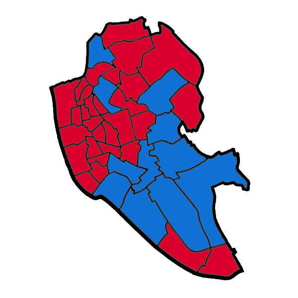 1963 Liverpool City Council election result map.jpg