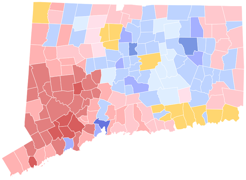 File:1994 Connecticut gubernatorial election results map by municipality.svg