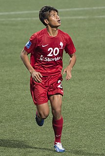 Khairul Nizam Singaporean professional footballer