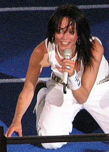 Nena in concerto nel 2004