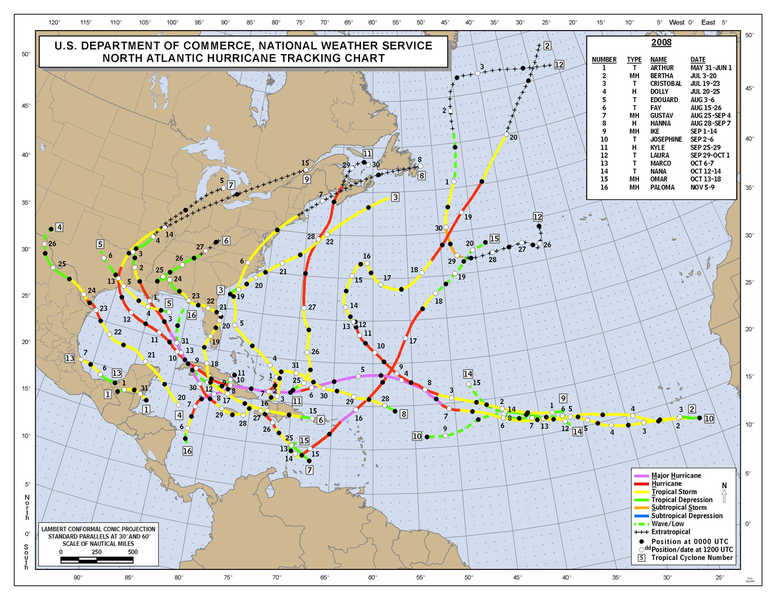 File:2008 Atlantic hurricane season map.png