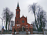 English: Saint Benedict church in Płock Polski: Kościół parafialny p.w. św. Benedykta, mur., 1892-1898, Płock - Radziwie This is a photo of a monument in Poland identified in WLM database by the ID 622919.