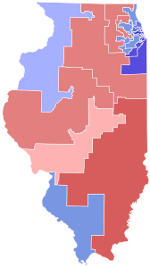 2016 Illinois US Senate election results map by Congressional District.svg